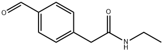Benzeasetamid, N-etil-4-formil-