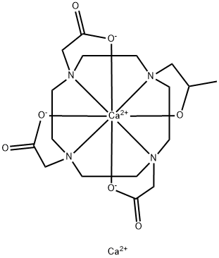 Kalsiat(1-),[10-[2-(hidroksi-kO)propil]-1,4,7,10-tetraazasiklododekan-1,4,7-triasetato(3-)-kN1,kN4,kN7,kN10, kO1,kO4,kO7]-, kalsium (2:1) (9CI)