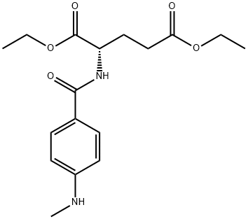 dietil N-[4-(metilamino)benzoil]-L-qlutamat