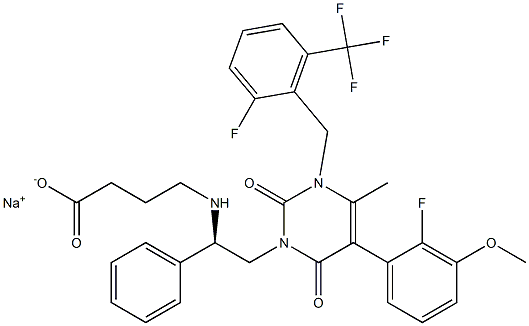 Elagolix natrium