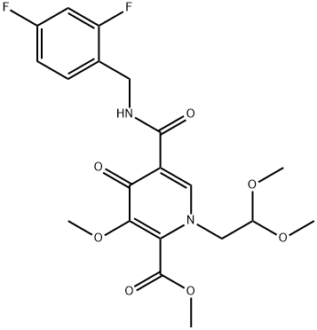 Metil-5-(2,4-difluorobenzilkarbaMoyl)-1-(2,2-diMetoksietil)-3-Metoksi-4-okso-1,4-dihidropiridin-2-karboksilat