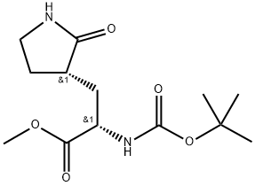 Metil(S)-2-(Boc-amino)-3-[(S)-2-okso-3-pirrolidinil]propanoat
