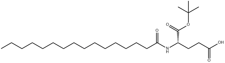 N-(1-Oxohexadecyl)-L-glutaMic Acid tert-Butil Ester