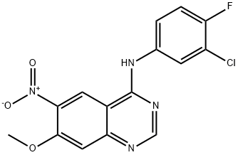 N-(3-xloro-4-fluorofenil)-7-Metoksi-6-nitrokinazolin-4-aMine