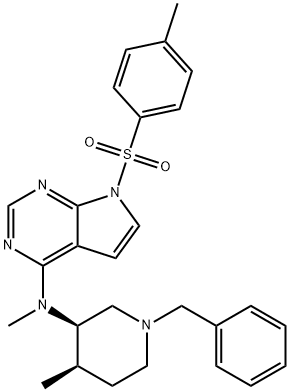 N-((3R,4R)-1-Benzyl-4-methylpiperidin-3-yl)-N-methyl-7-tosyl-7H-pyrrolo[2,3-d]pirimidin-4-amin