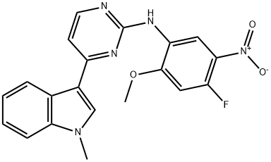 N-(4-fluoro-2-Metoksi-5-nitrofenil)-4-(1-Metilindol-3-il)piriMidin-2-aMine