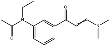 N-Etil-N-3-((3-dimetilamino-1-okso-2-propenil)fenil)asetamid