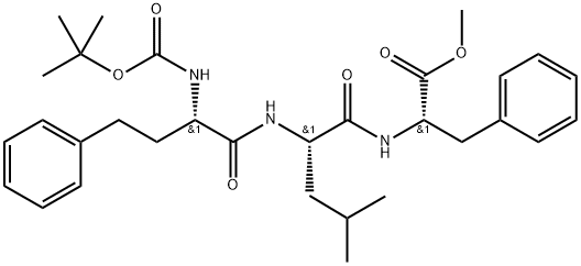N-[(S)-2-(tert-Butoxycarbonilamino)-4-phenylbutanoyl]-L-leucyl-L-phenylalanin metil ester