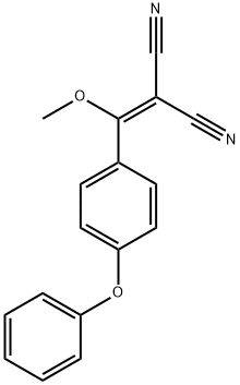 Propanedinitril, 2-[Metoksi(4-fenoksifenil)metilen]-