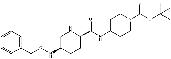 tert-butil 4-((2S,5R)-5-(benziloksiamino)piperidin-2-karboksamido)piperidin-1-karboksilat 4-metilbenzolsulfonat