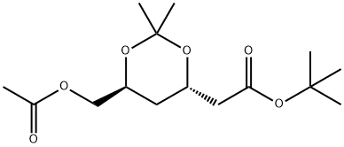 tert-Butil (4R-cis)-6-[(asetiloksi)metil]-2,2-dimetil-1,3-dioksan-4-asetat