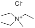 Trietilmetilammonium xlorid